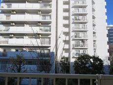 ファミリータウン東陽　北側バルコニー眺望