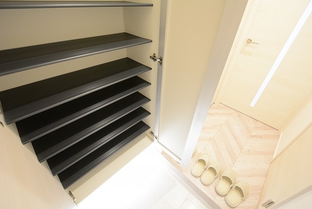 ライオンズマンション桜上水 玄関