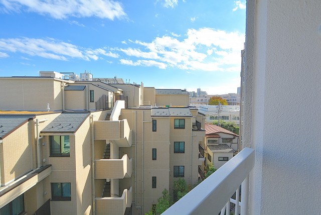 東山コーポラス バルコニー