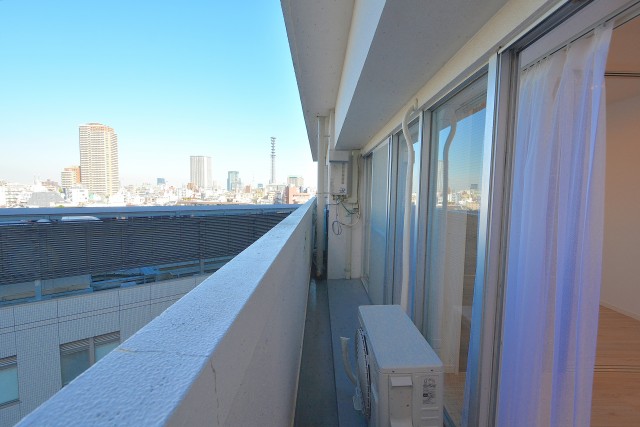 シャトレ市ヶ谷 バルコニー