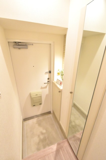 大森永谷マンション 玄関