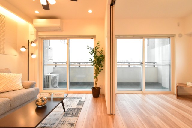 下落合グリーンパーク バルコニー