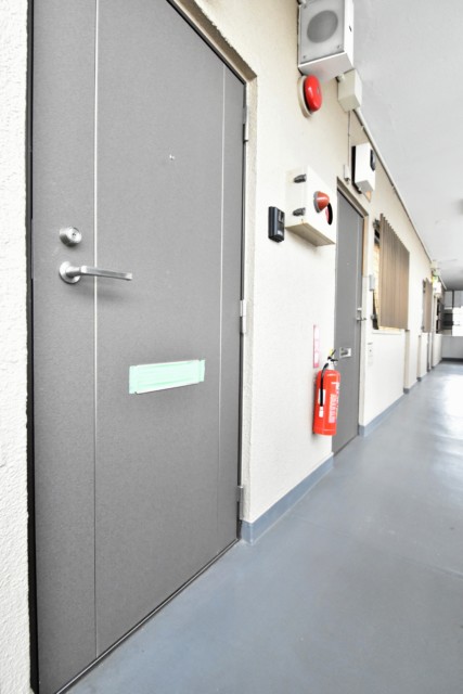 大森永谷マンション 玄関