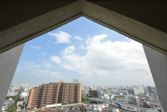 山王スカイマンション バルコニー