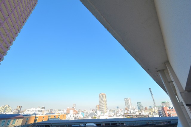 シャトレ市ヶ谷 バルコニー