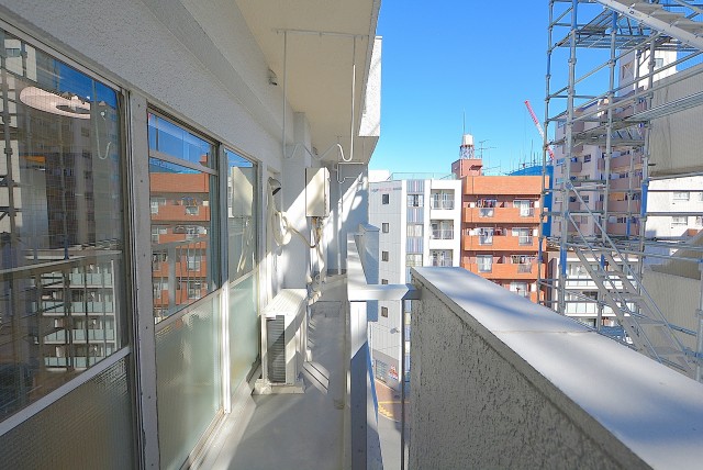 オリエンタル新大塚コーポラス バルコニー