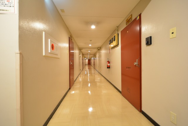 シャトレ市ヶ谷 玄関