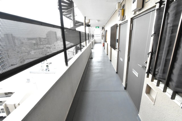 大森永谷マンション 玄関