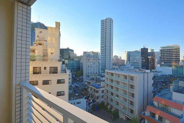 青山ザ・タワー バルコニー