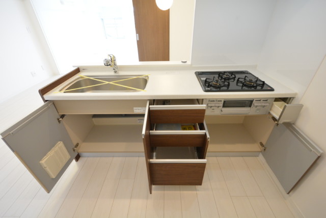 山王スカイマンション (23)キッチン