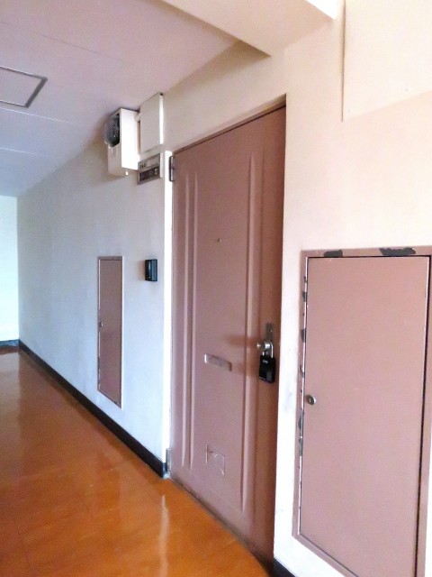 松栄戸越マンション　玄関扉