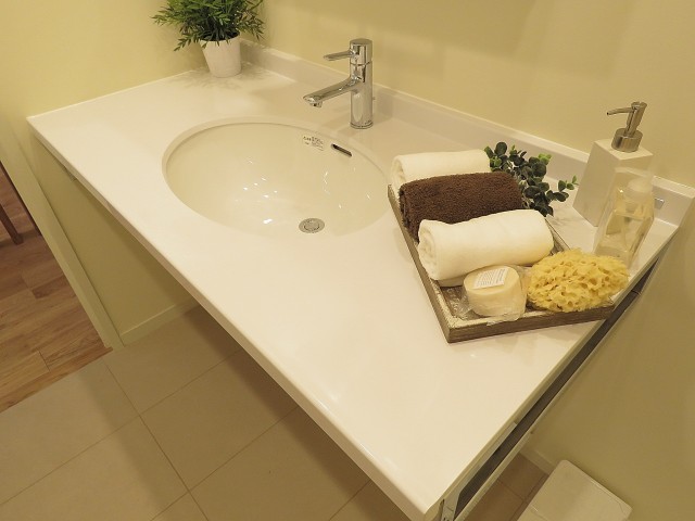 マンション雅叙苑　洗面化粧台