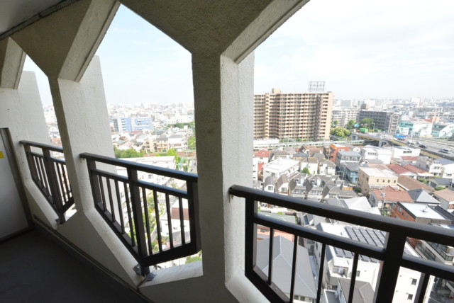 山王スカイマンション バルコニー