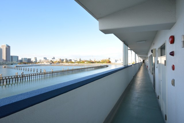 シティコープ豊洲 外廊下