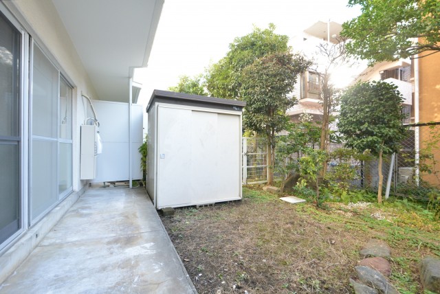 二子玉川ロイヤルマンション 専用庭