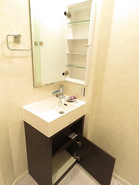 シャンボール都立大　洗面化粧台