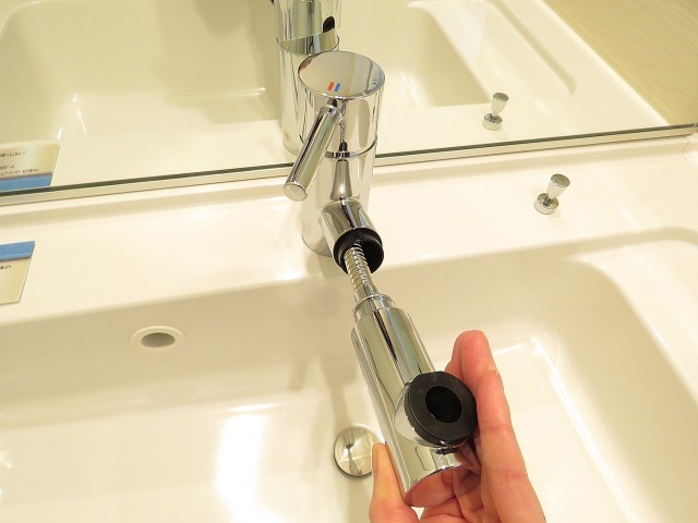 御苑フラワーマンション　洗面化粧台