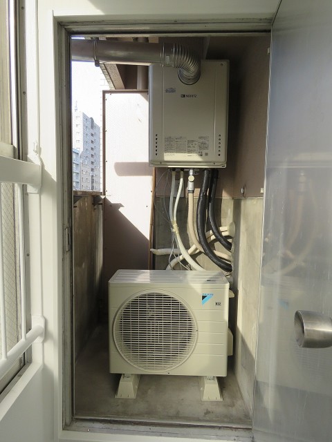 御苑フラワーマンション　バルコニー