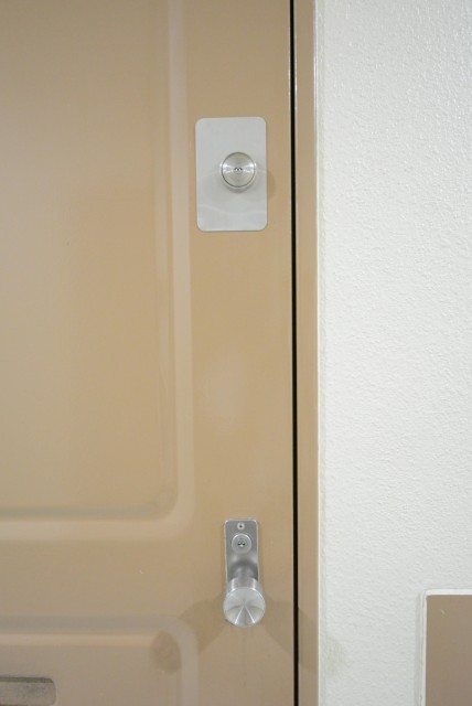 豊栄平町マンション 玄関