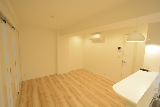 豊栄平町マンション リビング・ダイニング