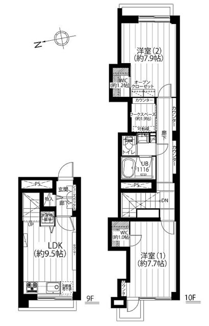 ハヤマビル 間取り図 ハヤマビル 間取り図