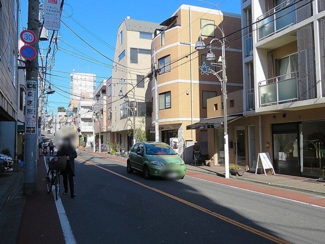 マートルコート自由が丘Ⅱ　前面道路