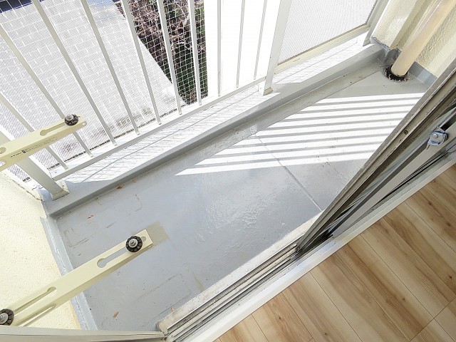 祐天寺コーポラス　バルコニー