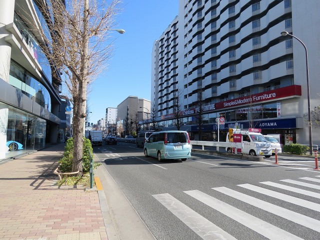 キャッスル共進マンション　前面道路