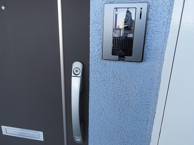 キャッスル共進マンション　TVモニター付きインターホン