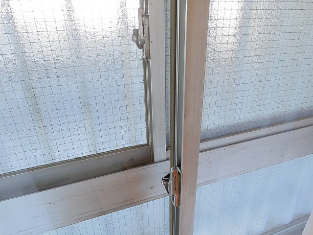 キャッスル共進マンション　二重サッシ