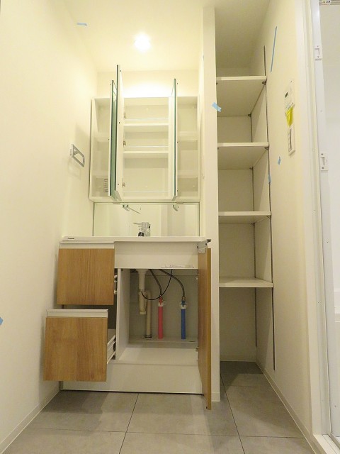 東建マンション学芸大　洗面化粧台