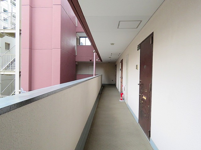グランドメゾン新宿東　共用廊下