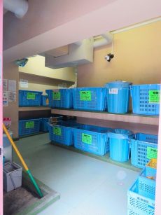 グランドメゾン新宿東　ゴミ置場