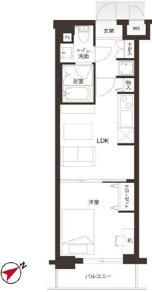 コージーコート二子玉川 間取り コージーコート二子玉川 間取り