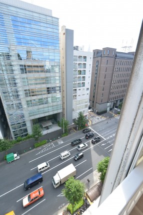 御苑フラワーマンション バルコニー