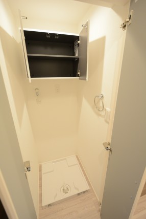 御苑フラワーマンション 洗濯機スペース