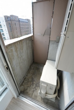 御苑フラワーマンション バルコニー