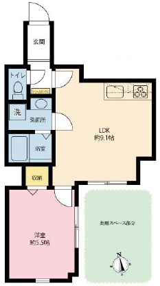 エクセル旗の台　間取り図