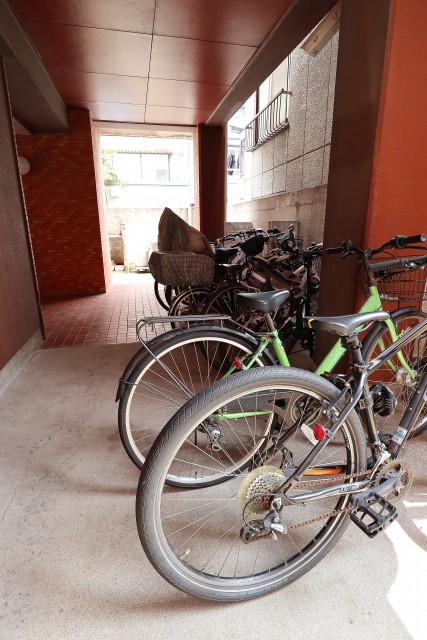 エクセル旗の台 自転車置場