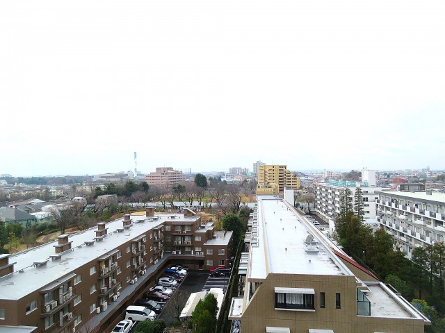 馬事公苑前ハイム　デスク眺望