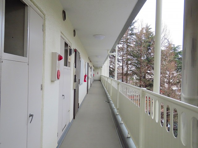パシフィック馬事公苑前　共用廊下