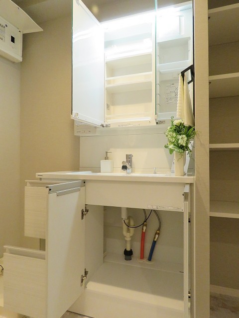 シティハウス西大久保　洗面化粧台