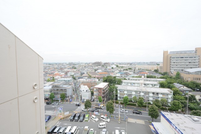 馬事公苑前ハイム2号棟 北バルコニー