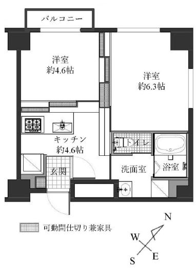 秀和等々力レジデンス　間取り
