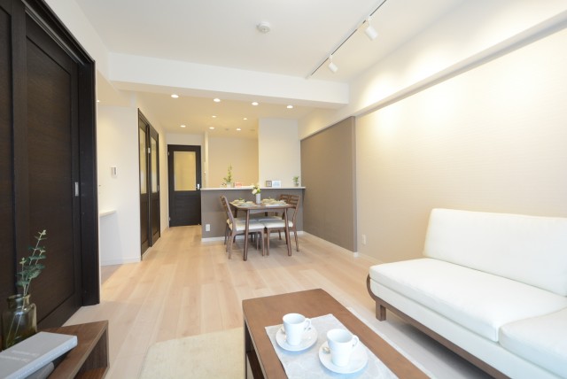 多摩川芙蓉ハイツ３号棟 リビング・ダイニング