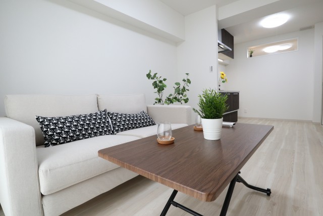 秀和南大井レジデンス リビングダイニング