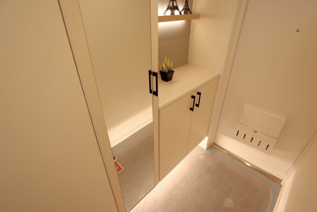 大森パークハイツ 玄関