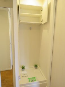 柿の木坂東豊エステート　洗濯機置場