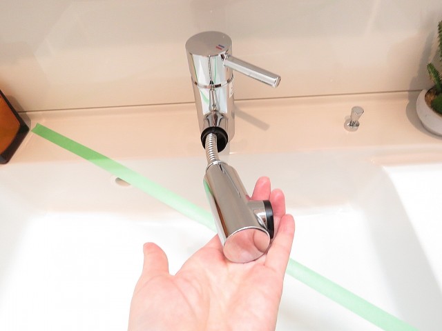 柿の木坂東豊エステート　洗面化粧台