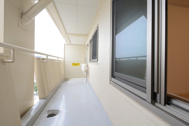 馬事公苑前ハイム2号棟 北バルコニー